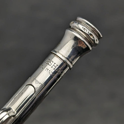 英国ヴィンテージ エバーシャープ シルバープレート製 シャープペンシル 紙箱入り